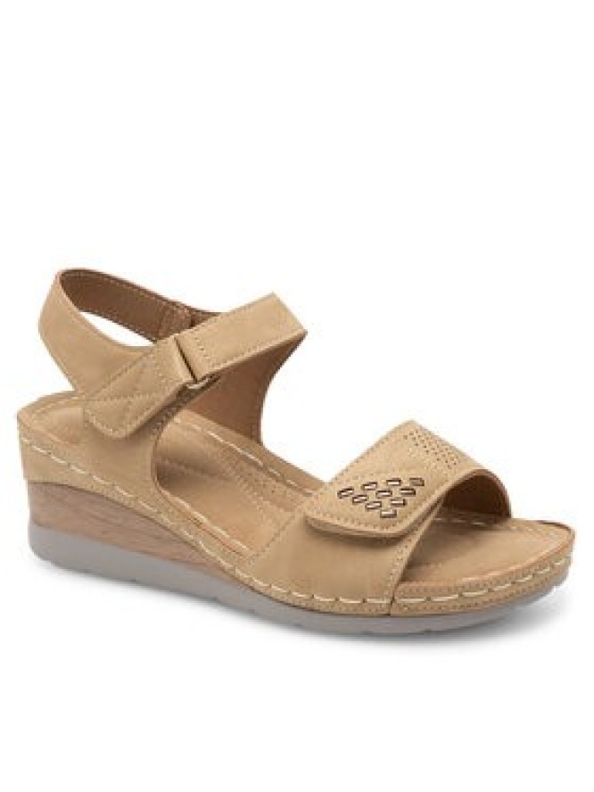 Clara Barson Sandały WYL0510-23 Beżowy