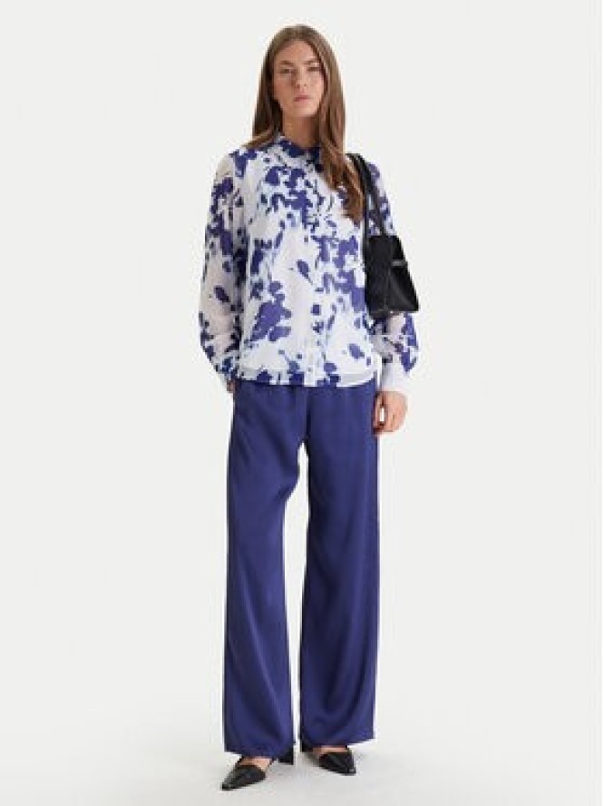 Calvin Klein Koszula LV044F123G Niebieski Relaxed Fit