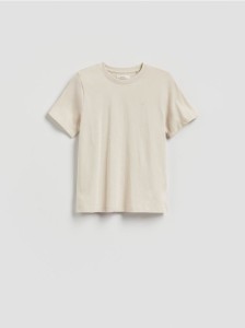 Bawełniany T-shirt z haftem - inny