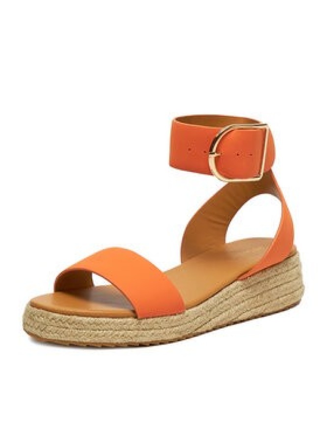 DeeZee Espadryle QS276-1 Pomarańczowy