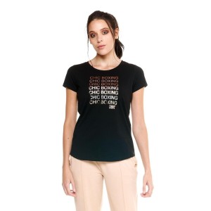 Damska koszulka Leone z krótkim rękawem Winter Chic Boxing