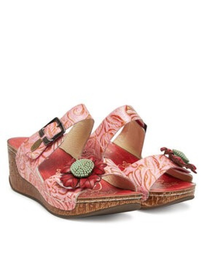 Laura Vita Klapki Dino 31 Czerwony