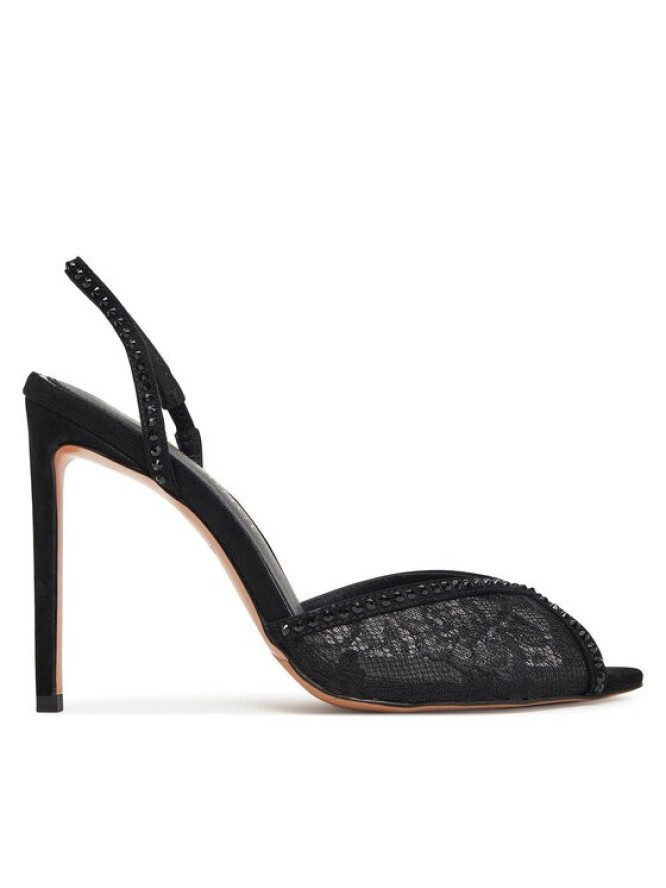 Eva Minge Sandały ROSE-SLT85016-208 Czarny