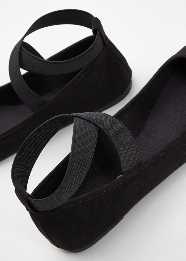 Baleriny z elastycznym paskiem