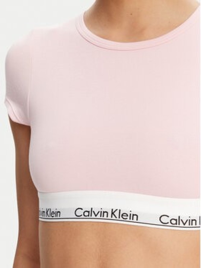 Calvin Klein Underwear T-Shirt LV00QF7213 Różowy Slim Fit