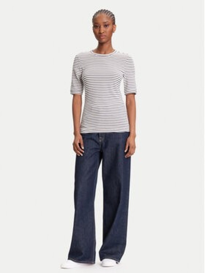 Calvin Klein T-Shirt LV044B232G Granatowy Regular Fit