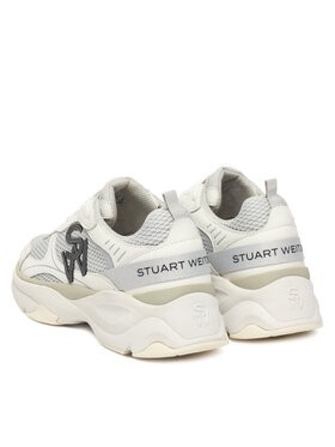Stuart Weitzman Sneakersy Trainer SH318 Biały
