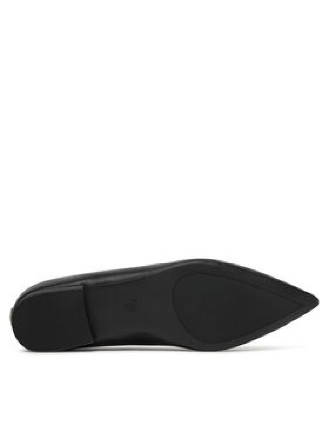 LAUREN RALPH LAUREN Baleriny Londyn 802P09039001 Czarny