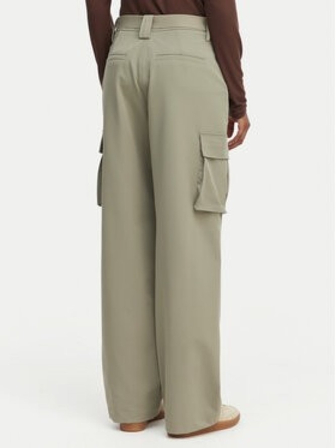 Guess Spodnie materiałowe W6GB01 W1416 Khaki Regular Fit