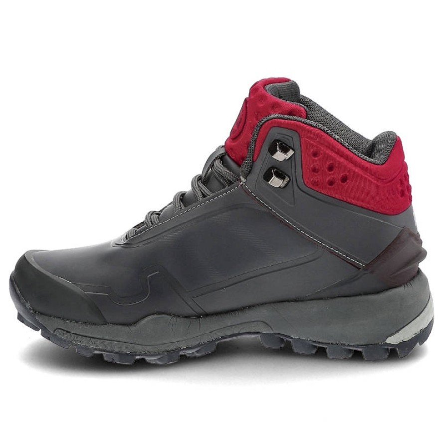 Szare Trapery Big Star Damskie Zimowe Obuwie