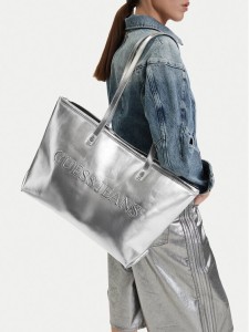 Guess Jeans Torebka CWBEO-GUESS-B-015-09 Srebrny