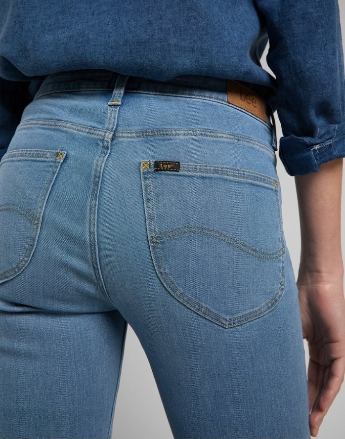 LEE ELLY DAMSKIE SPODNIE JEANSOWE MID CHARLY L305QDUG 112145003