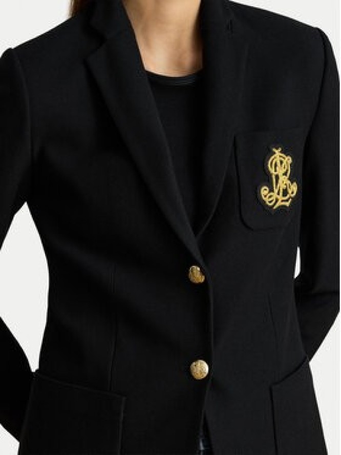 LAUREN RALPH LAUREN Marynarka Bullion 200797305500 Czarny Regular Fit