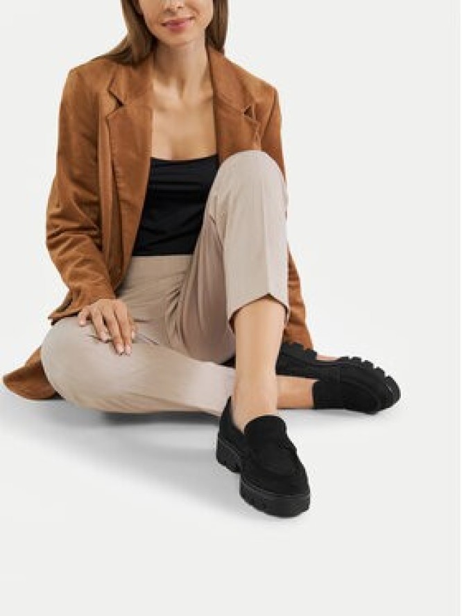 Badura Mokasyny AMANTEA-28180LM Czarny