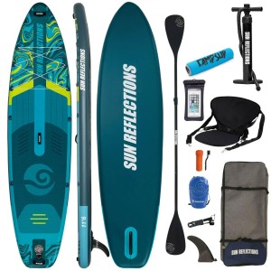 Deska Sup Pompowana Sun Reflections L 11'6" Combo Emerald Drift + Bojka