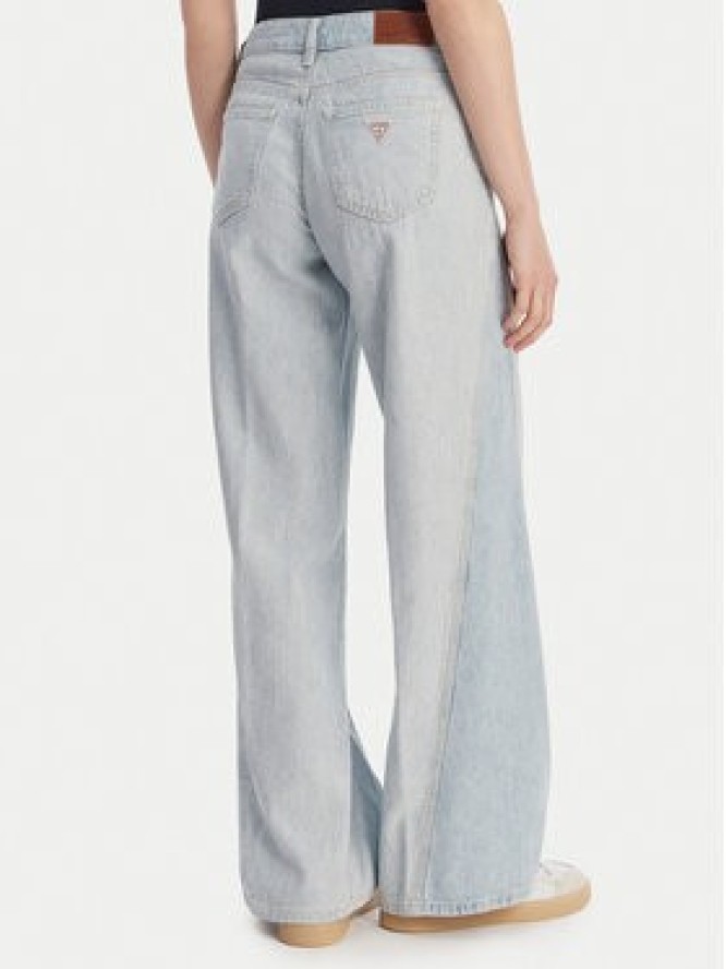 Guess Jeans Jeansy W6GA2T D6534 Niebieski Wide Leg
