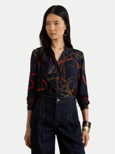 LAUREN RALPH LAUREN Koszula 200P03553001 Granatowy Regular Fit