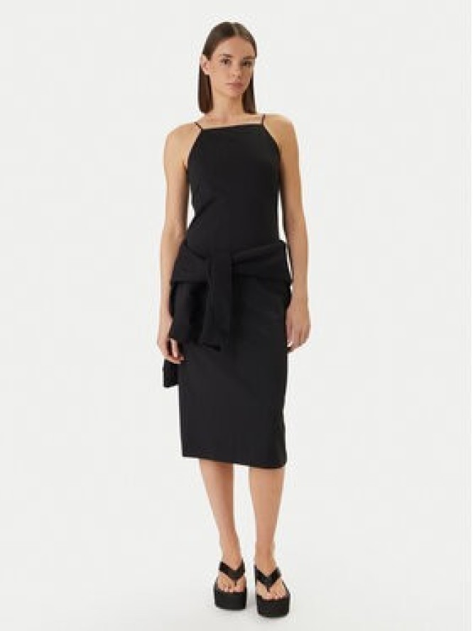 Calvin Klein Jeans Sukienka codzienna LV044F208G Czarny Slim Fit