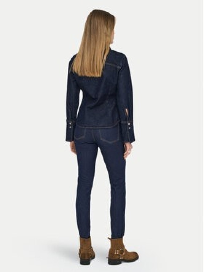 ONLY Koszula jeansowa Perla 15359156 Granatowy Slim Fit