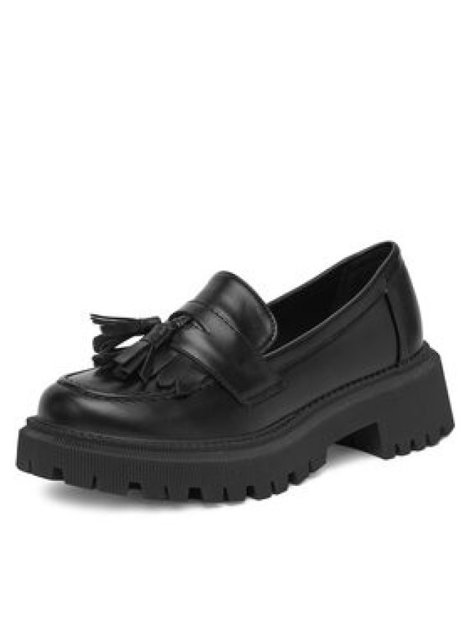 DeeZee Loafersy S670-21 Czarny