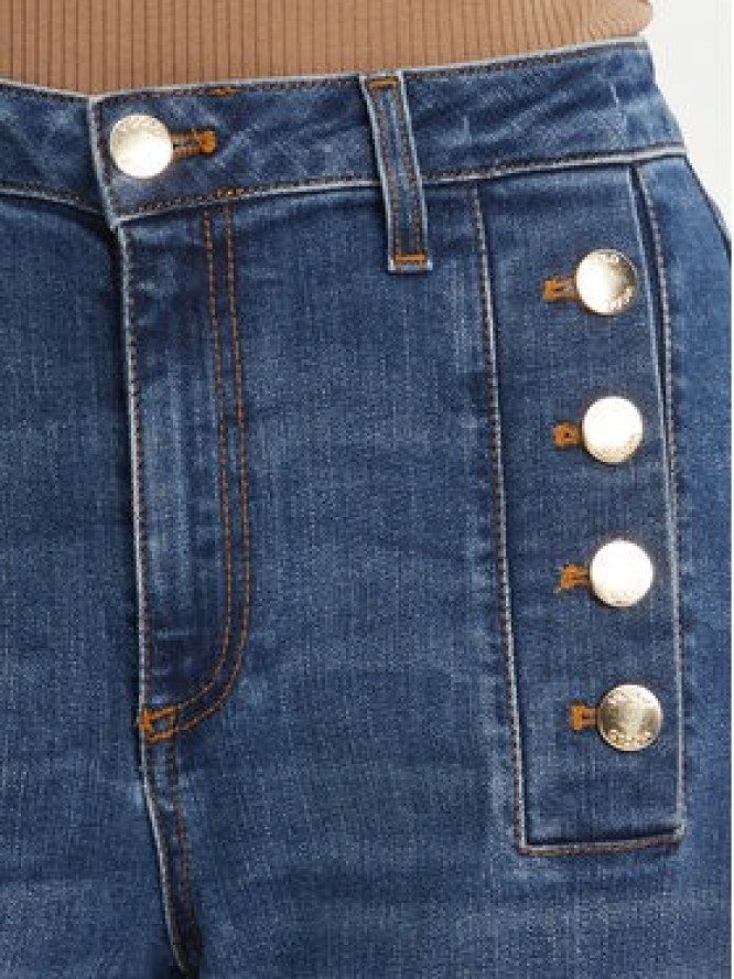 ViCOLO Jeansy DD5078 Niebieski Wide Leg