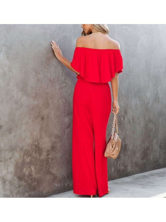 LA Angels Kombinezon w kolorze czerwonym rozmiar: M