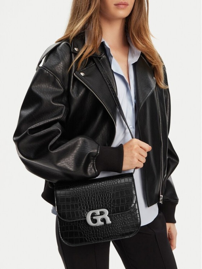Gino Rossi Torebka CEO-LINA-KQ44-CROCCO Czarny