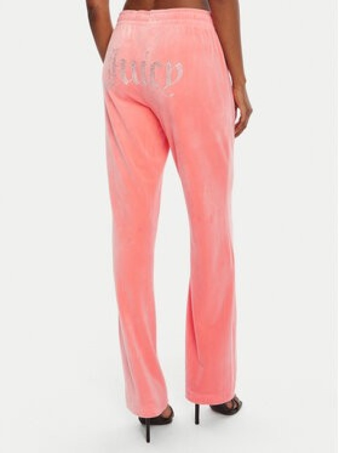 Juicy Couture Spodnie dresowe Tina JCAPW045 Pomarańczowy Regular Fit