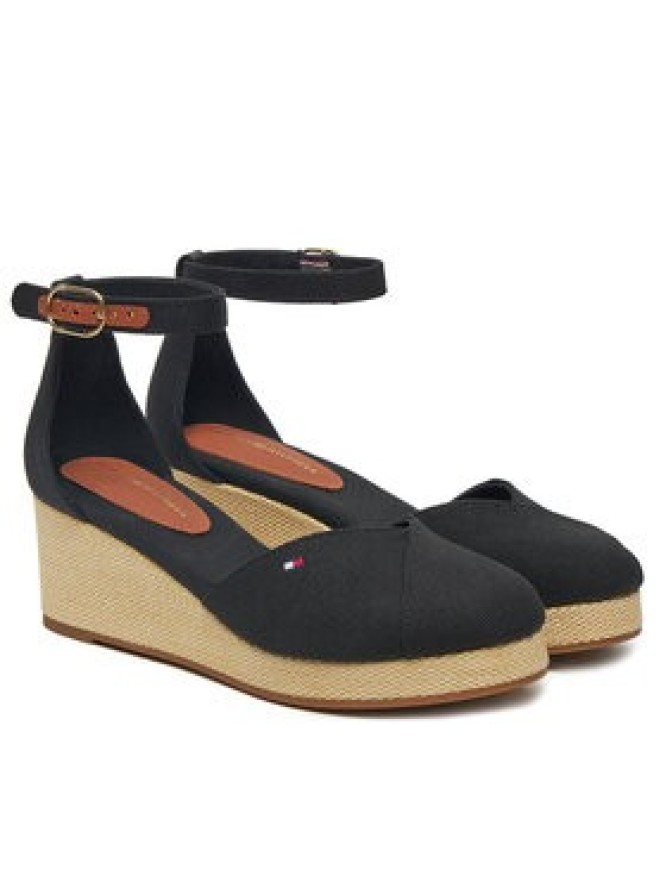 Tommy Hilfiger Espadryle FW0FW08657 Czarny