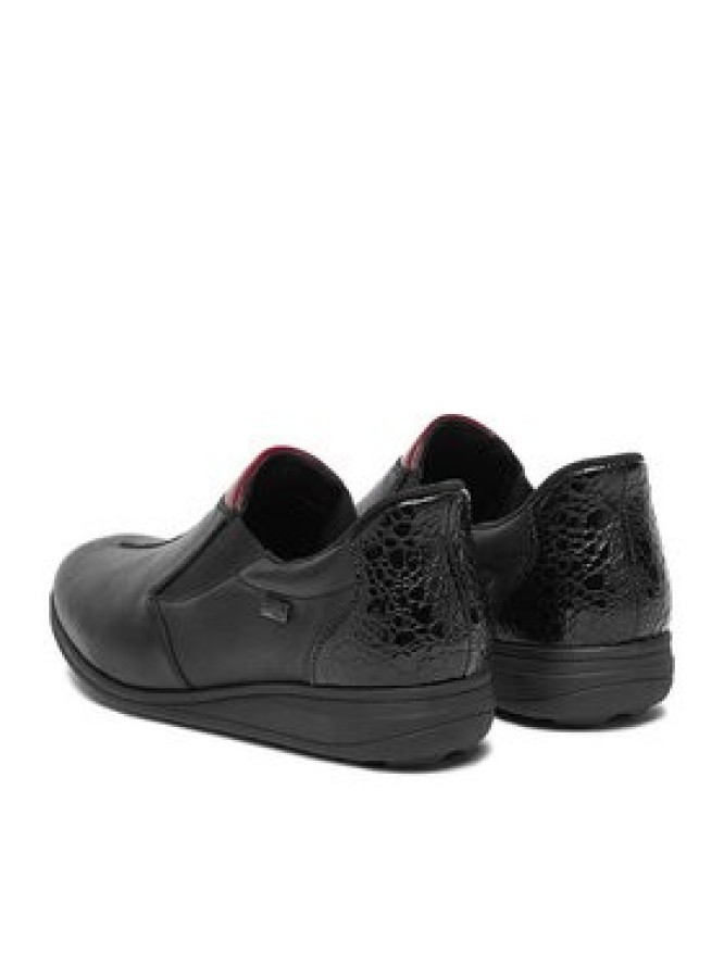 Rieker Półbuty 47253-00 Czarny