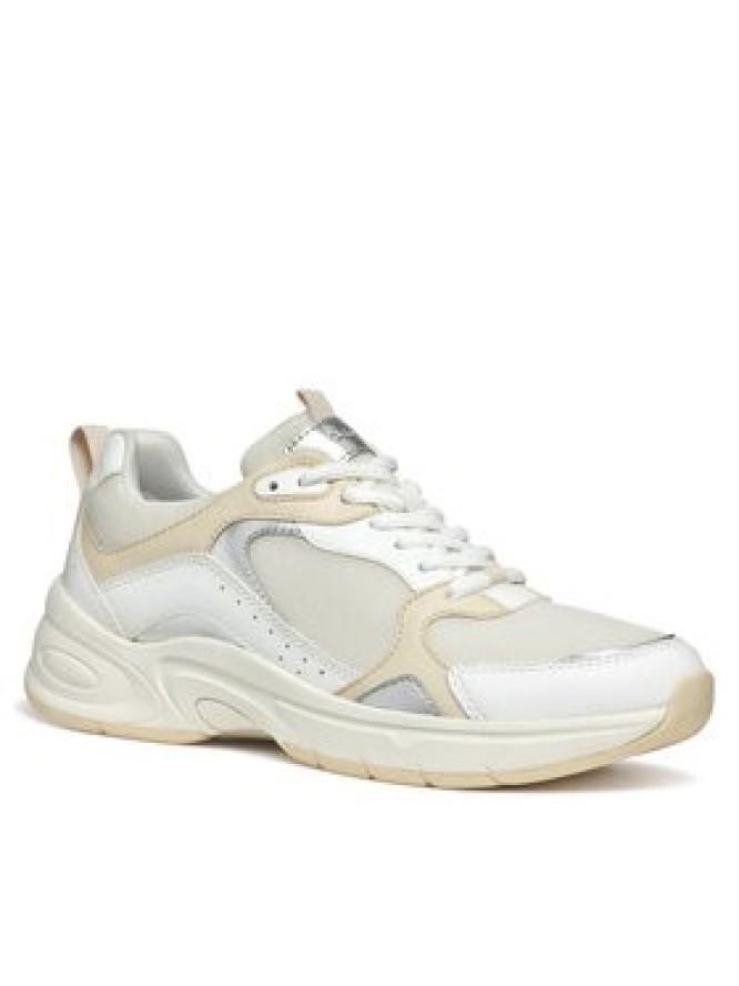 Geox Sneakersy D Zarvia D55YLA 01454 C1Z1S Biały