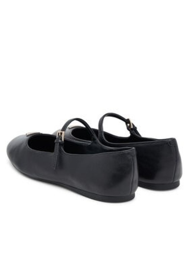 Guess Baleriny FLTKLD LEA02 Czarny