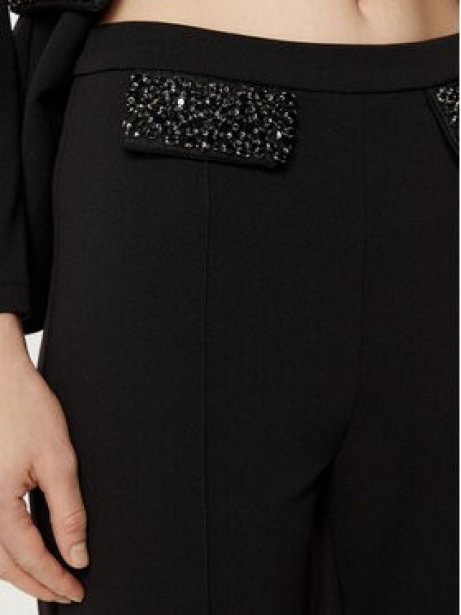 Rinascimento Spodnie materiałowe CFC0121872003 Czarny Regular Fit