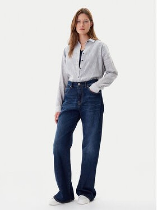 Mustang Koszula Ruby 1016577 Niebieski Loose Fit