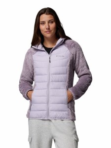 Columbia Kurtka hybrydowa"Powder Lite II Sherpa" w kolorze fioletowym rozmiar: XL