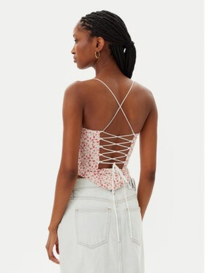 Bardot Top Estie Embroidered 59828TB Kolorowy Slim Fit