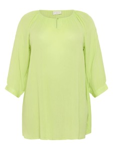 KAFFE curve Tunika w kolorze zielonym rozmiar: 42