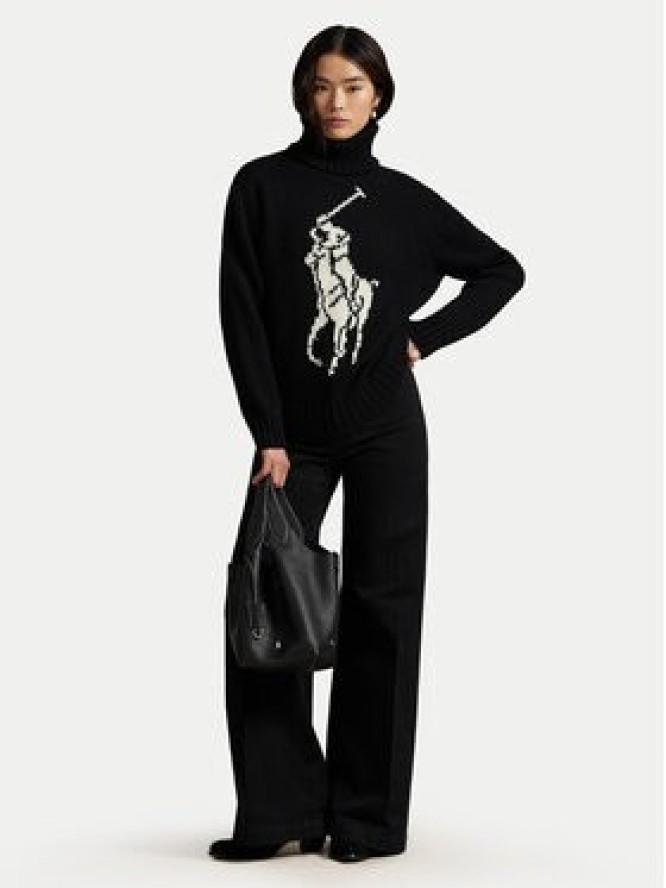 Polo Ralph Lauren Golf 211978329002 Czarny Relaxed Fit