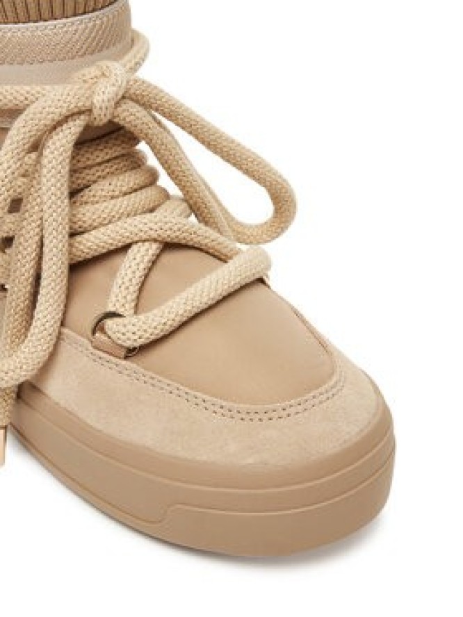 Tommy Hilfiger Śniegowce Tommytech Logotape Snowboot Warm FW0FW08998 Beżowy