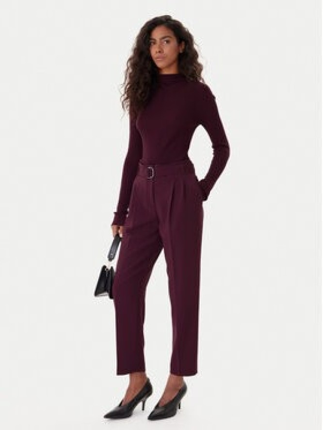 BOSS Golf Foliora 50549166 Fioletowy Slim Fit