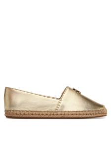 Tommy Hilfiger Espadryle Th Logo Gold Espadrille FW0FW09473 Złoty