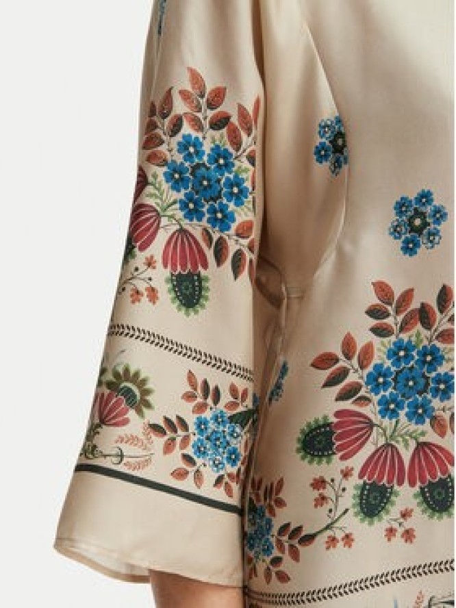 Weekend Max Mara Bluzka Samba 2615111062 Écru Loose Fit