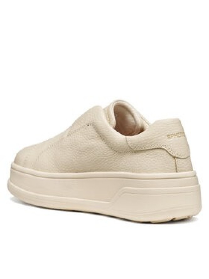 Geox Sneakersy D Spherica Ecub-2 D65WVE 46 C1122 Kremowy