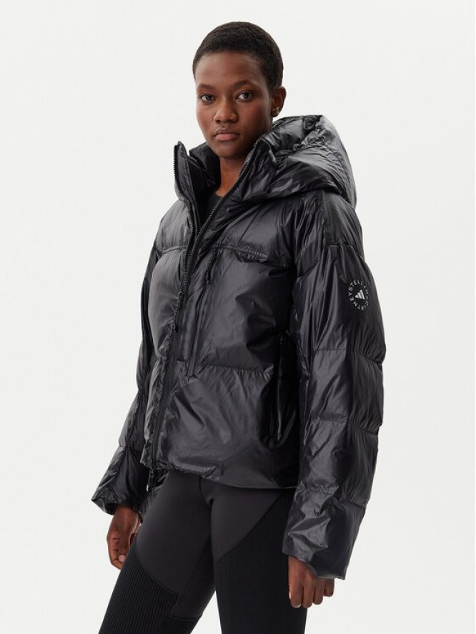 adidas by Stella McCartney Kurtka zimowa Winter IW9842 Czarny Loose Fit