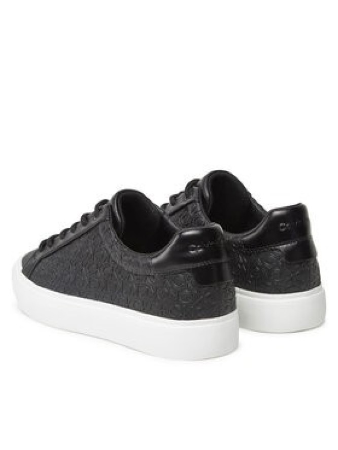 Calvin Klein Sneakersy Vulc Lace Up Mono Pu HW0HW02573 Czarny