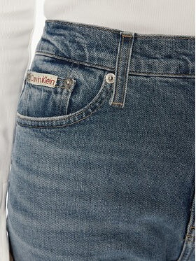 Calvin Klein Jeans Jeansy Authentic J20J224508 Niebieski Straight Fit