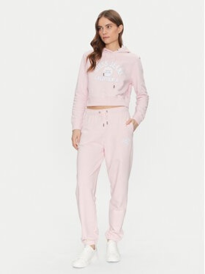 Guess Jeans Spodnie dresowe W5RB63 K68I4 Beżowy Regular Fit