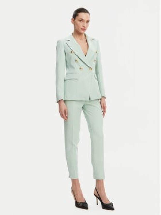 Maryley Spodnie materiałowe 25EB52Z/M24/43SP Zielony Regular Fit