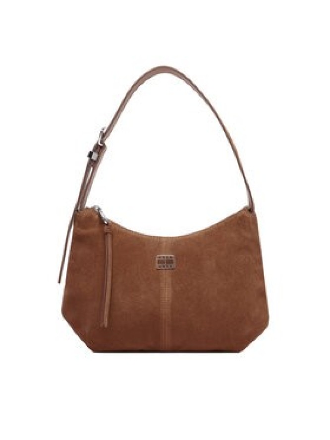 Tommy Jeans Torebka Tjw Slouchy Suede Shoulder Bag AW0AW18859 Brązowy