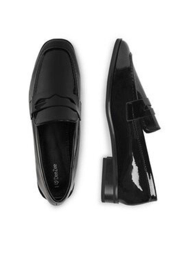 DeeZee Mokasyny XF230930-05 Czarny